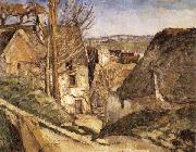 Paul Cezanne, La Maison du pendu a Auvers-sur-Oise